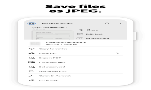 Adobe Scan Screenshot 3